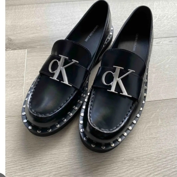 Calvin Klein Black Chunky Sole Loafers main image 5